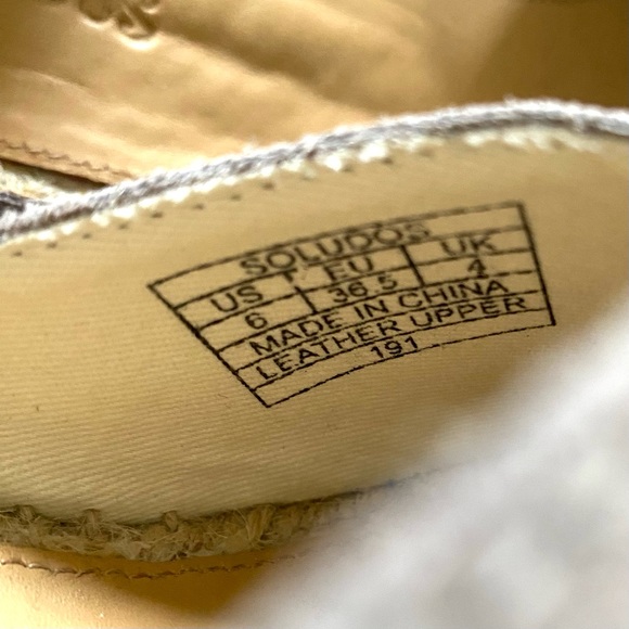 Anthropologie Soludos Positano Suede Wedges - Picture 15 of 15